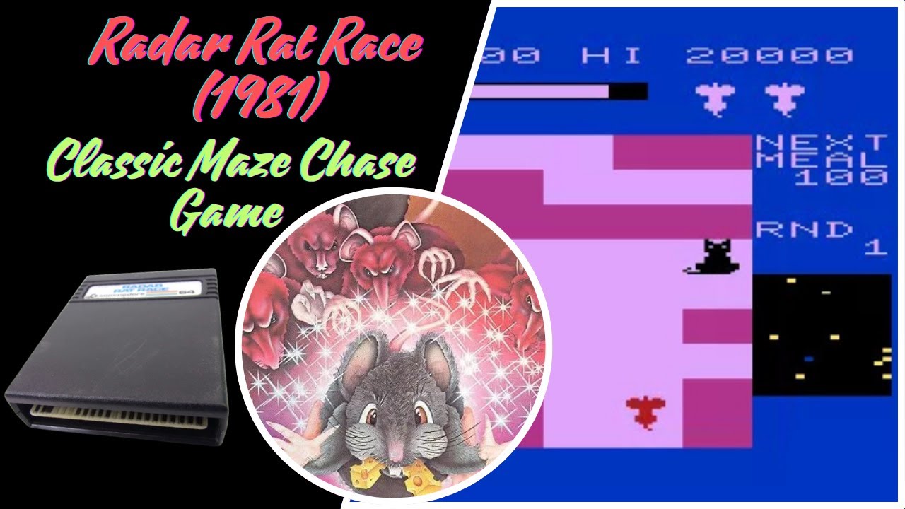Radar Rat Race (1981) – Classic Maze Chase Game