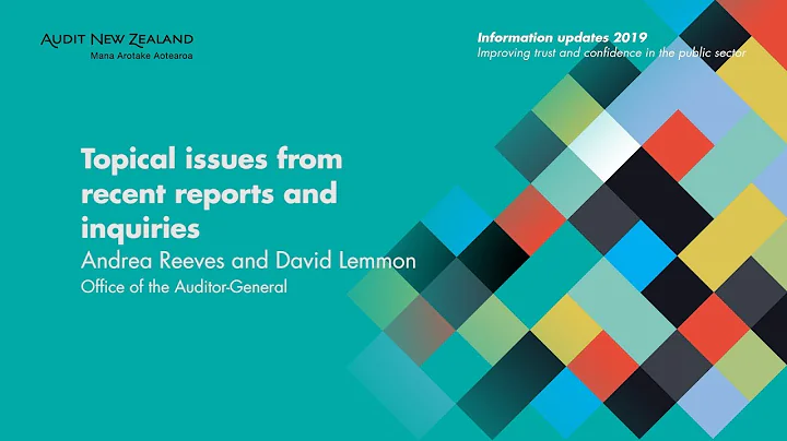Topical issues from recent reports and inquiries  ...