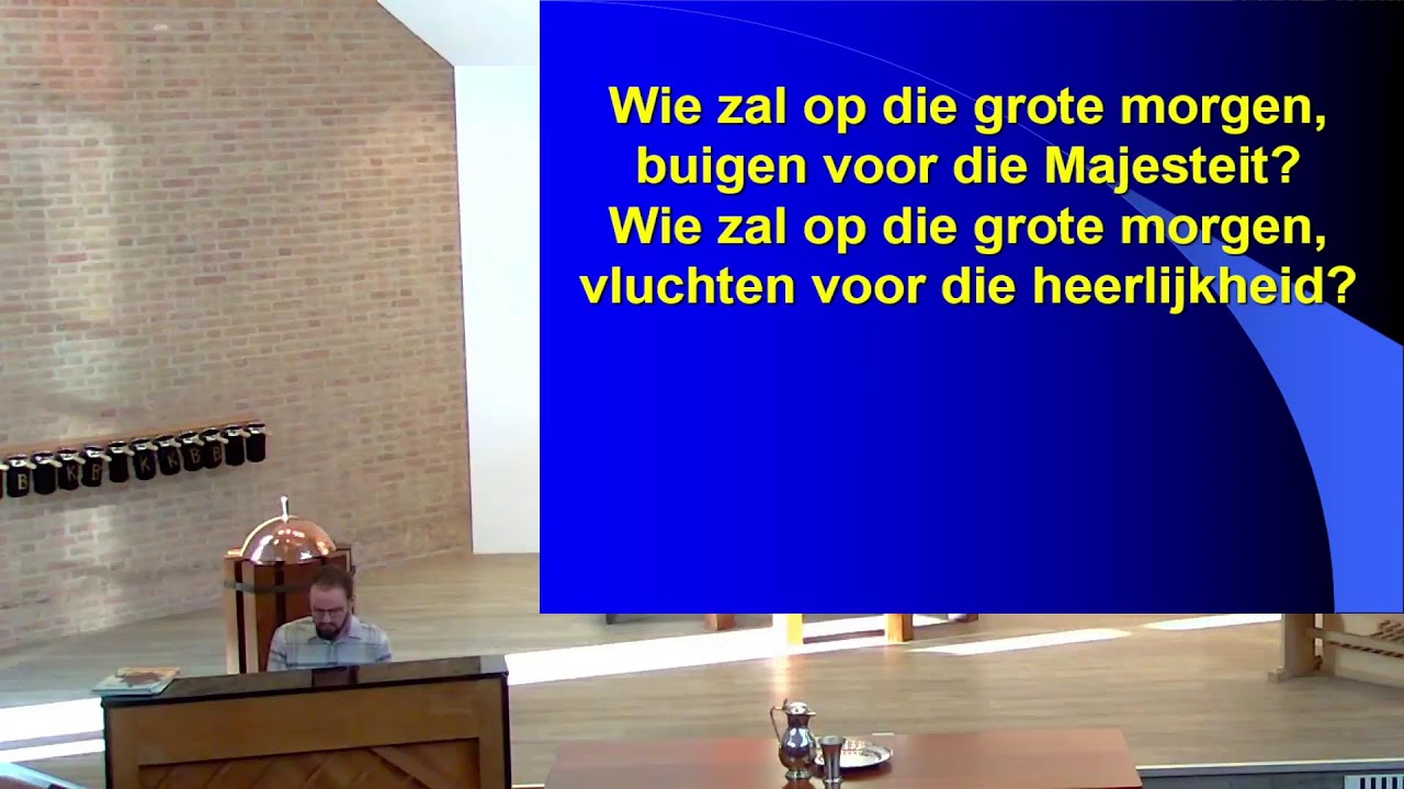 Zingen na de kerkdienst - 18 januari 2026