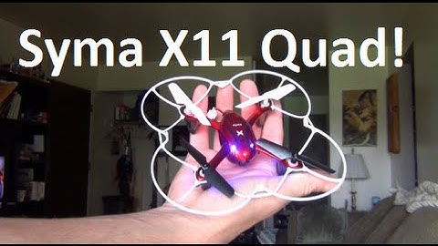 Syma X11 R/C Quadcopter Review & Flight Test!