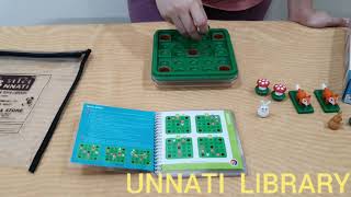 How to Play Jump in game by Smart games from Unnati Library screenshot 2