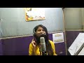 Lal ghaghra recording in studio jv music studio nidhi ji