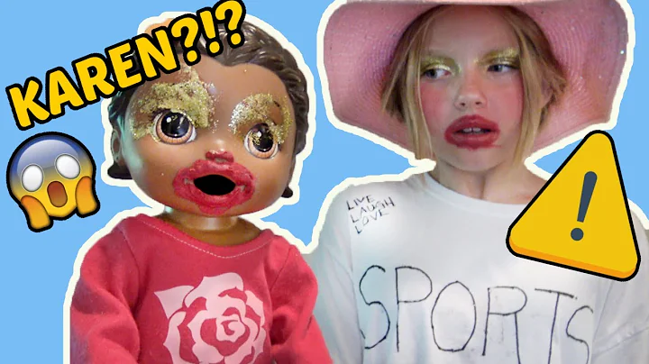 BABY ALIVE teaches KAREN a LESSON! The LILLY and M...