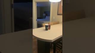 Staybridge Suites Hotel, Merrillville Indiana. King Suite.