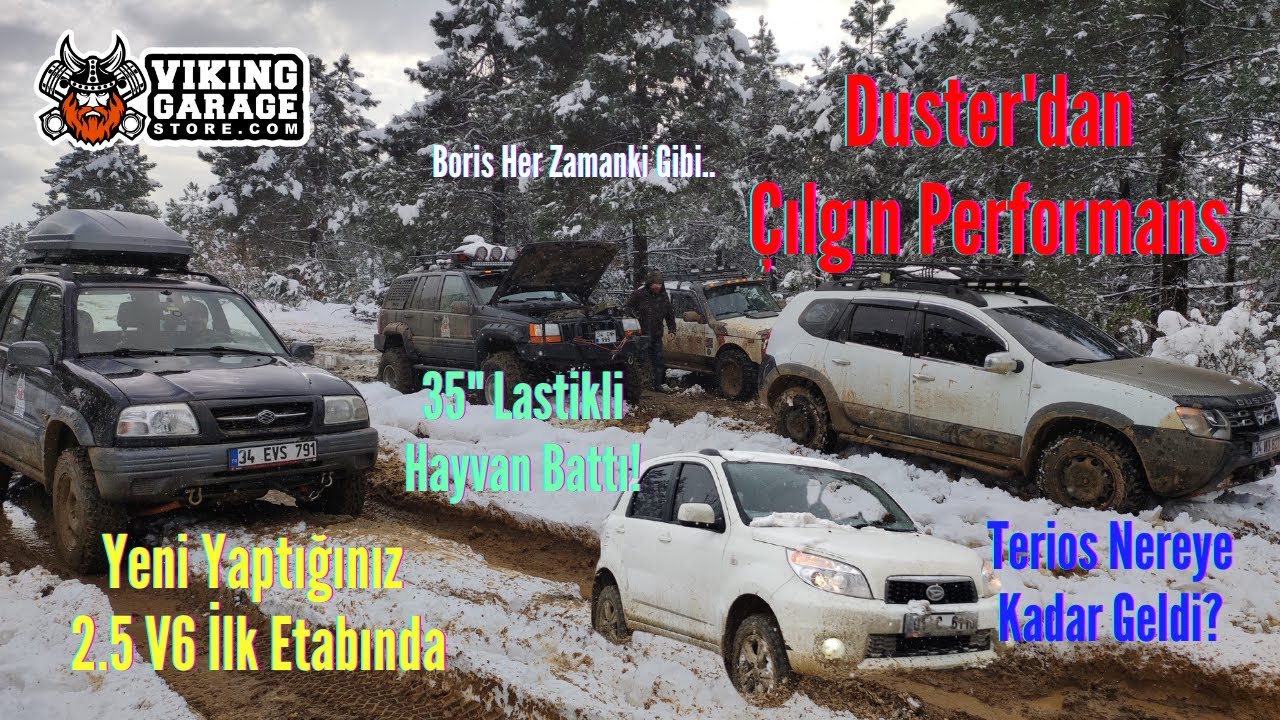 🚨 Kurtdoğmuş Kar Offroad 💥Duster 💥Grand Vitara 💥Niva 💥Cherokee 💥Terios