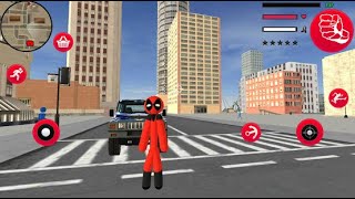 TOP TRENDING  NEW ANDROID GAMES  2022 : Stickman Dead Rope Hero Pool Gangstar Crime screenshot 5