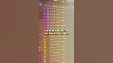 Quick ways to color tracks & regions #logicpro #logicprox #logicprotips #musicproduction #mixing