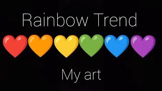 Rainbow Art Trend 🌈