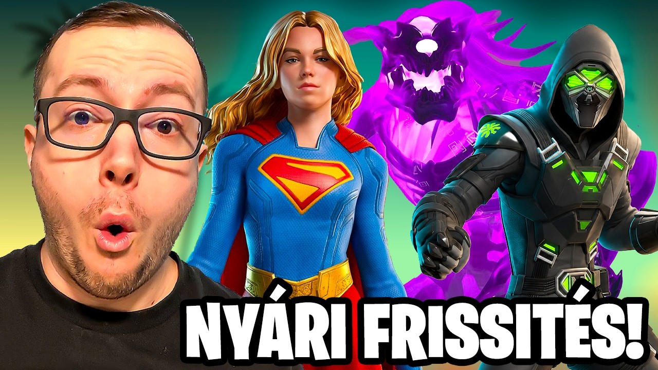 Fortnite nyári update: OG Season 9, új skinek és Sprite-ok tömkelege!