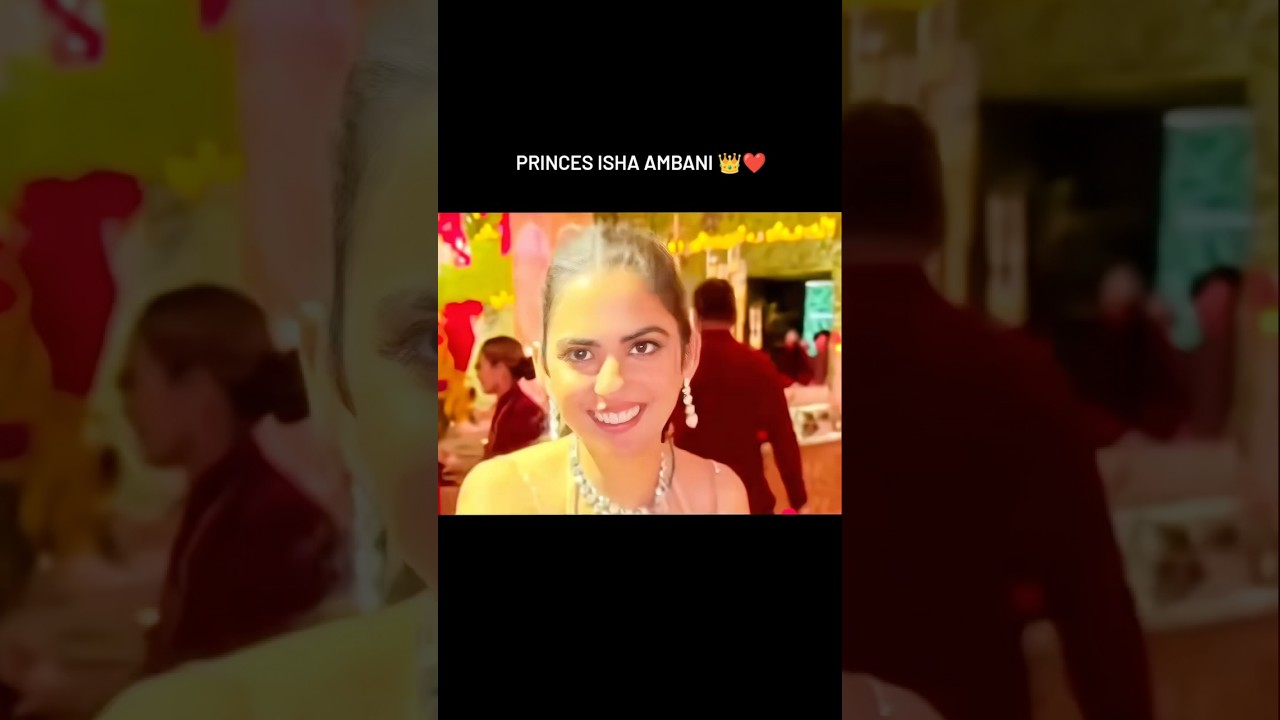 Isha Ambani’s Glamorous Glimpses ✨👑 | Elegance, Grace & Style Perfectly Captured! 💫