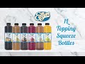 Edlyn 1l flavoured topping squeeze bottles