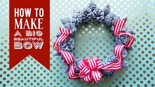 How to Make a Multi loop Bow | Big Beautiful Bow | Greggy Soriano