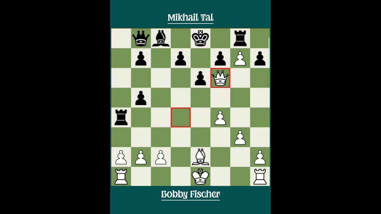 Bobby Fischer vs Mikhail Tal ◉ Bled Tournament 1961 | Fischer’s Brilliant Win