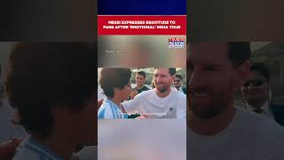 Messi Shares Goat Tour Video, Hope For Bright Future Of Indian Football Watch Video