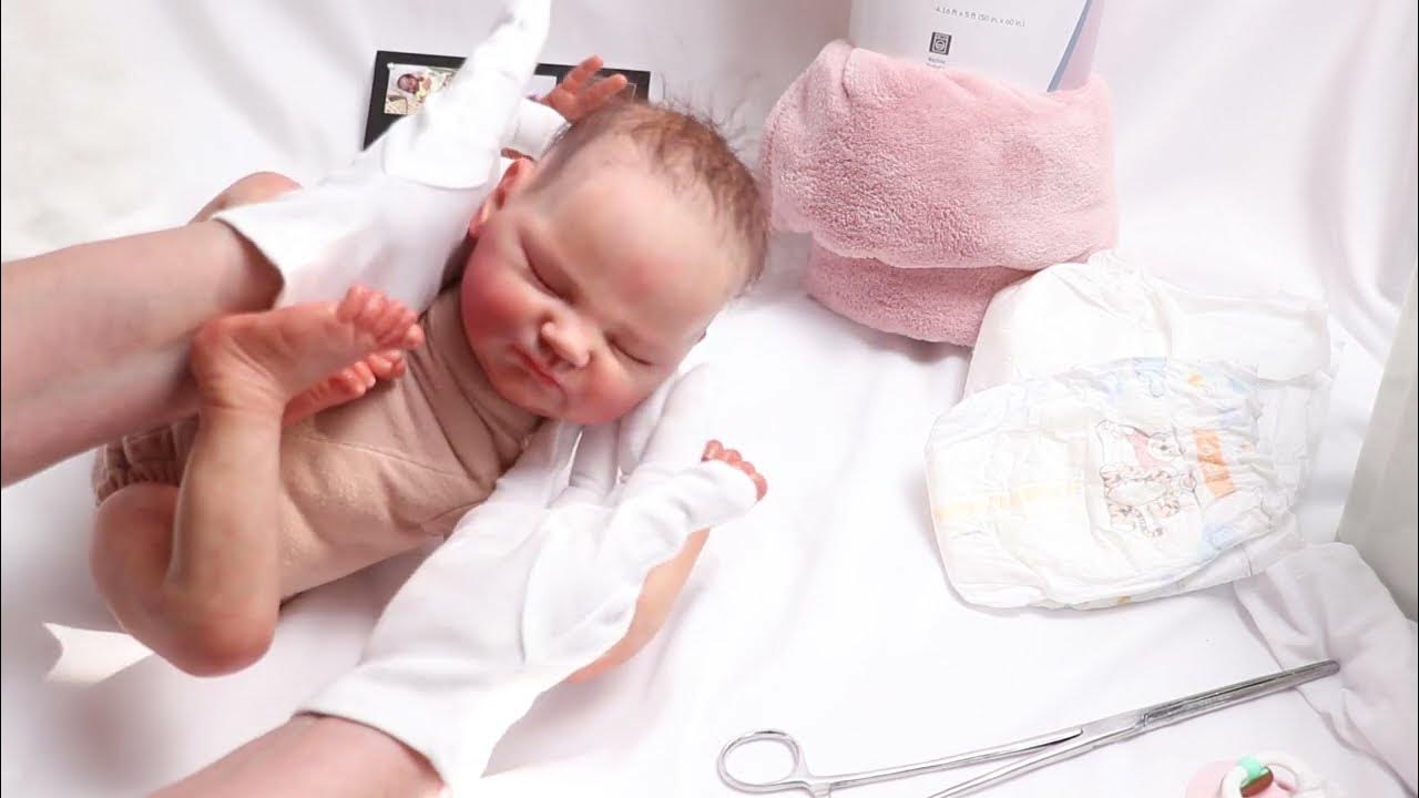 Part 3) How to fill the torso for a reborn baby doll Quinlyn kit