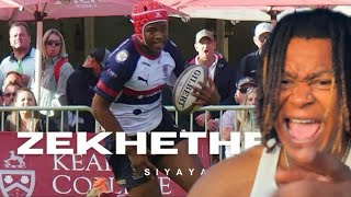 “Make Him A Springbok Today”- Ojae Reacts To Zekhethelo Siyaya’s  Schoolboy Highlights!!