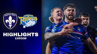 Highlights Wakefield Trinity Vs Leeds Rhinos Challenge Cup