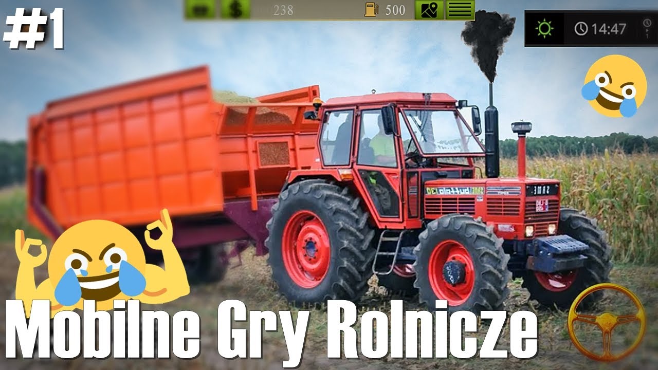 CO TO w ogóle jest? 😆 Siew pługiem śnieżnym? xD 🥶 Mobilne Gry Rolnicze [#1]