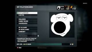 Black Ops Emblem Idea: Brian From Family Guy
