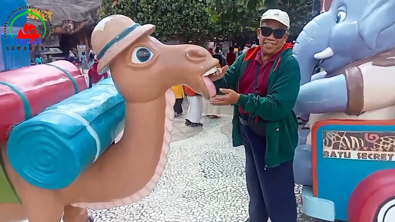 wisata bahagia ke Jatim Park 2,yayasan Al Muhajirin tulus harapan semarang