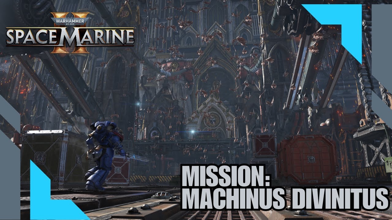 Jayko Plays Warhammer 40K Space Marine 2 Mission: Machinus Divinitus ...