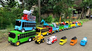 Download lagu WADIDAW !! Mobil Truk Tronton Panjang Bongkar Mainan Mobil Mobilan Truk Molen, Truk Pasir, Excavator