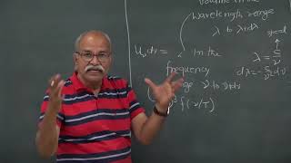 W1 03  Planck's Radiation Law | QUANTUM MECHANICS | GDS K S