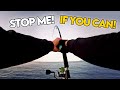 Stop me if you can  monster fish on light fishing tackle