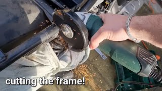 BMW K75 scrambler // EP 2 Cutting the frame BMW K75 scrambler // EP 2 Cutting the frame