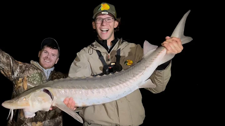 How To Catch, Clean, And Cook, Sturgeon! Collab Fishing Video With Johnny Trucking Outdoors!