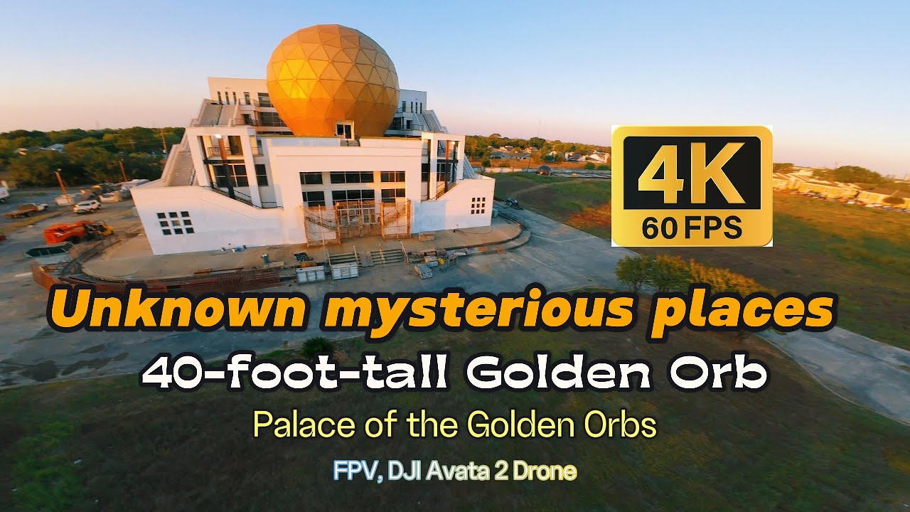 Mysterious & Fascinating Palace of the Golden Orbs FPV Avata