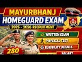Mayurbhanj Homeguard exam #baripoda #mayurbhanj #odishapolice #odisha #indianpolice #homeguard