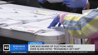 Chicago Board of Elections adds over 10,000 votes 