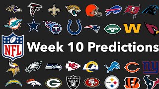2021 NFL Week 10 Predictions
