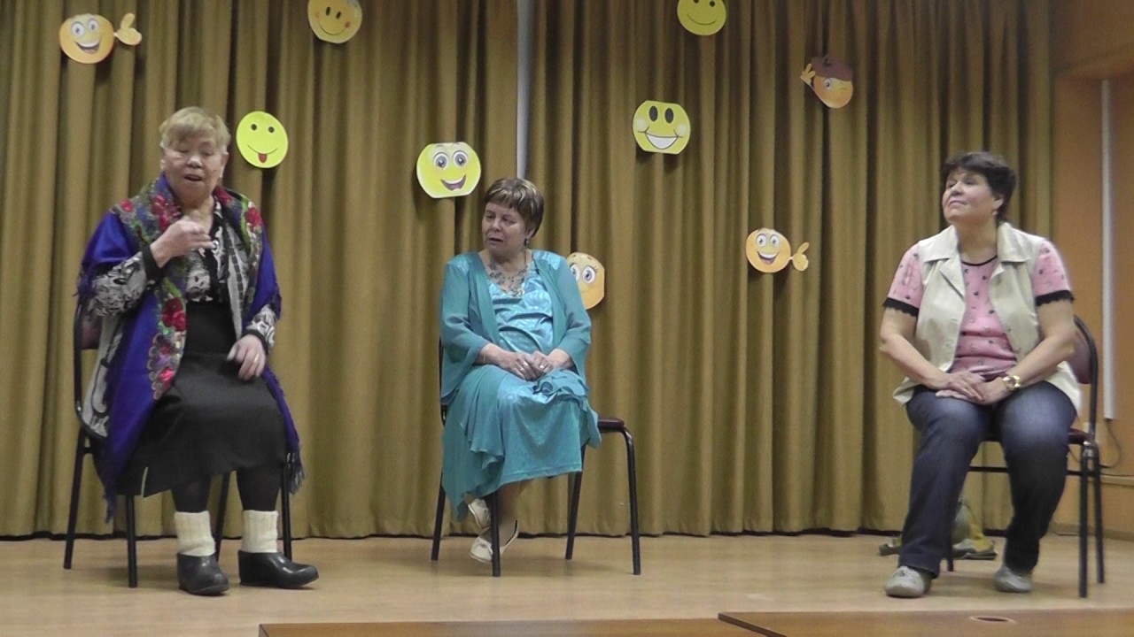 05.04.2017 Сценка  "Три девицы" Ветераны в Тат ВОГ 05800