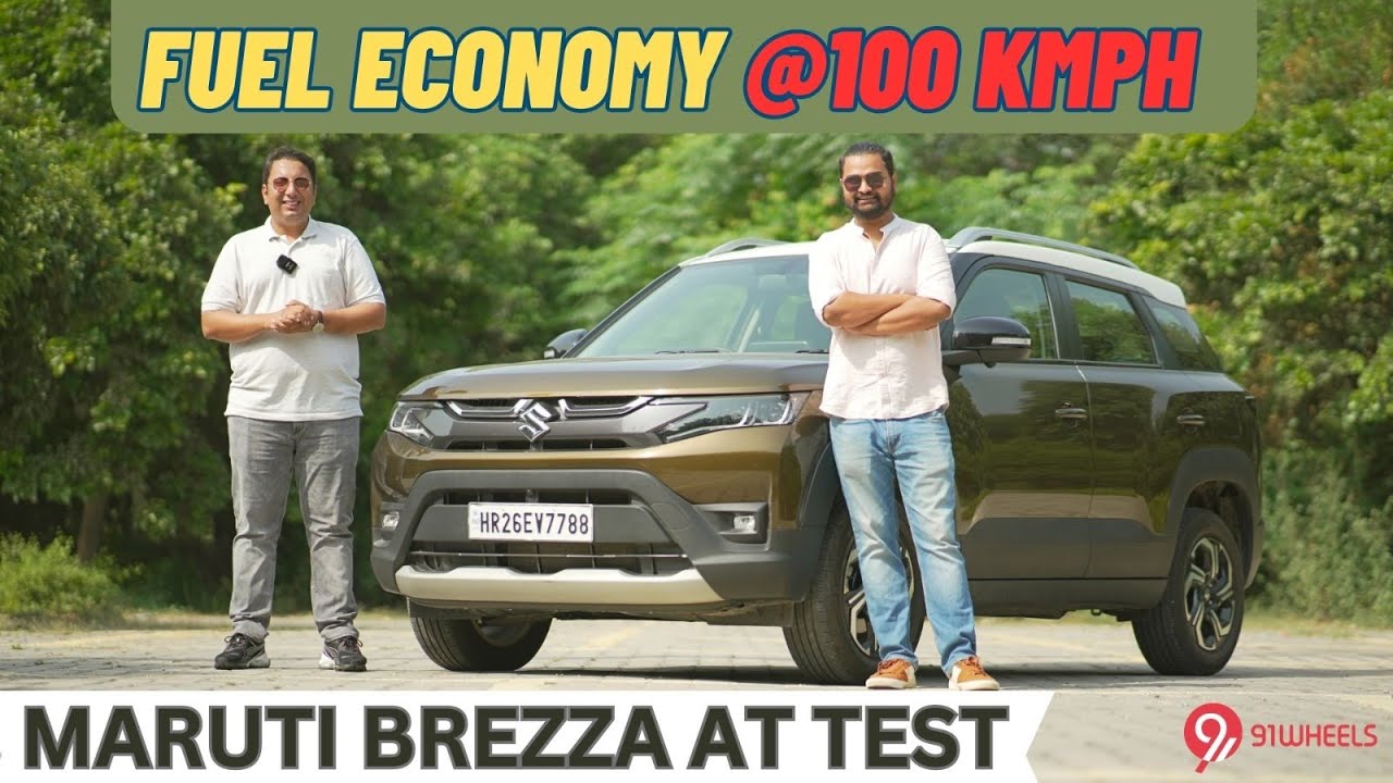 Maruti Brezza AT Fuel Economy Test @100 kmph || Pros & Cons - YouTube