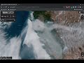 California Fires Smoke Satellite 31-AUG-2020 (8/31/2020)
