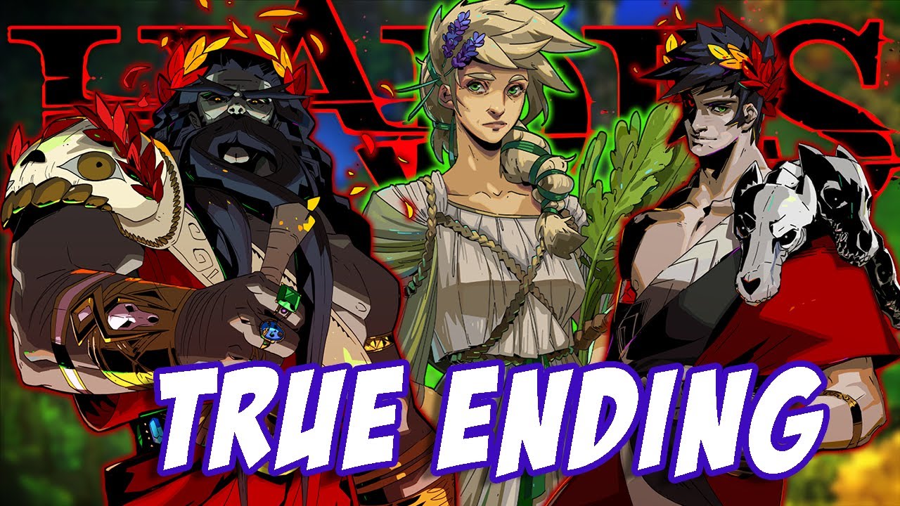 THIS IS ACTUALLY THE ENDING PROBABLY Hades True Ending YouTube