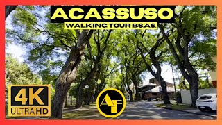 (4K) Walking Tour Bs.As. - Calle Eduardo Costa, Acassuso