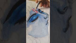 shree Krishna ji pencil colour sketch part-2 #art #shreekrishna #krishna #viralshort #art #viral