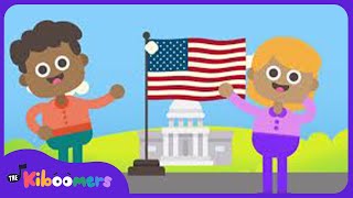 Memorial Day Flag Song - The Kiboomers Preschool Songs & Nursery Rhymes for Veterans