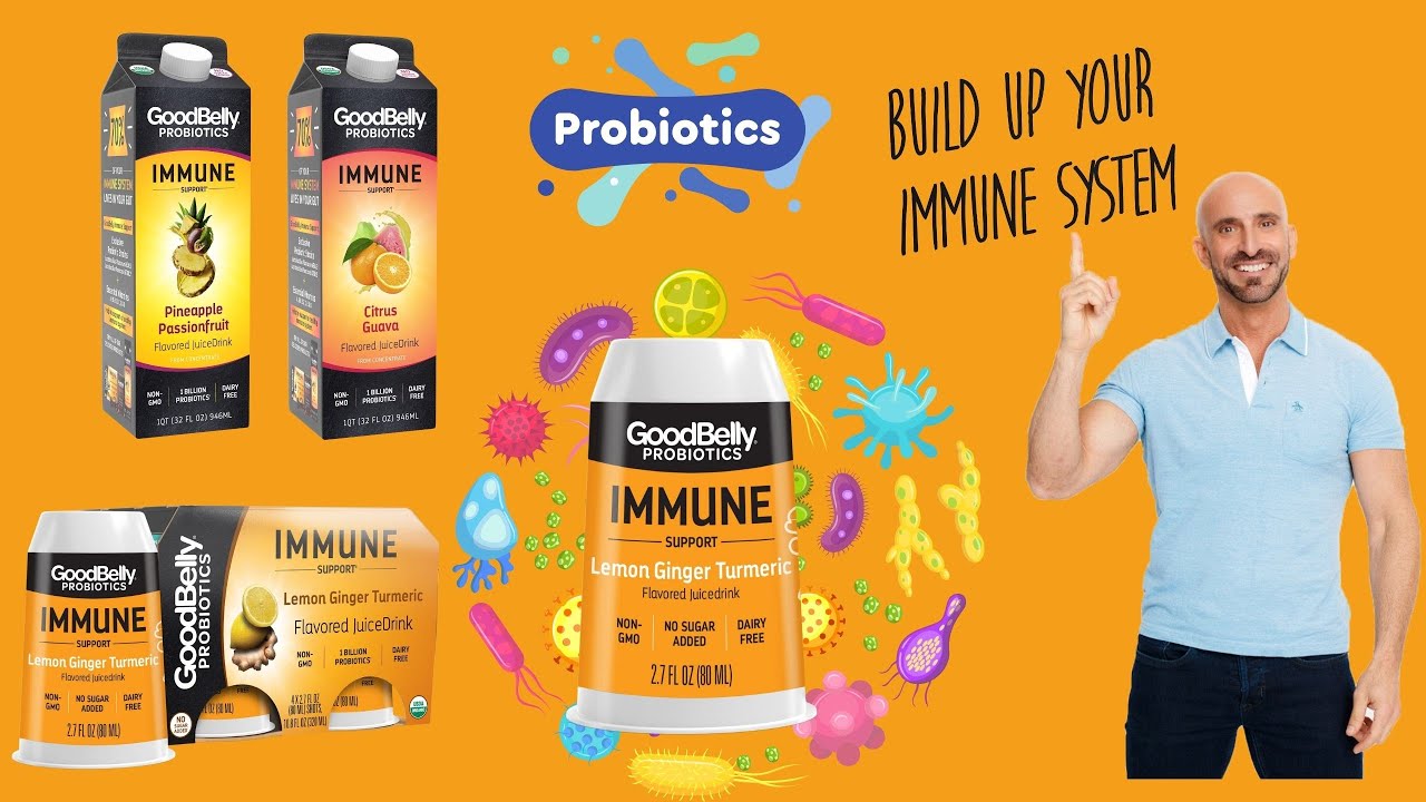 GoodBelly’s Probiotic Shots & Quarts for Gut & Immune Health