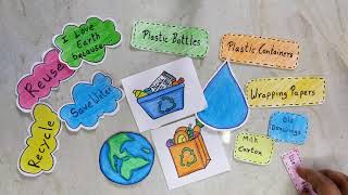 Save Earth | Earth Day Flip Book Making Idea | Save Environment project @Craftlas_Aartigupta Update