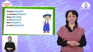 1 класс. РУССКИЙ ЯЗЫК / Слова, отвечающие на вопросы Какой? Какая? Какое? / ТЕЛЕУРОК / 12.05.2021