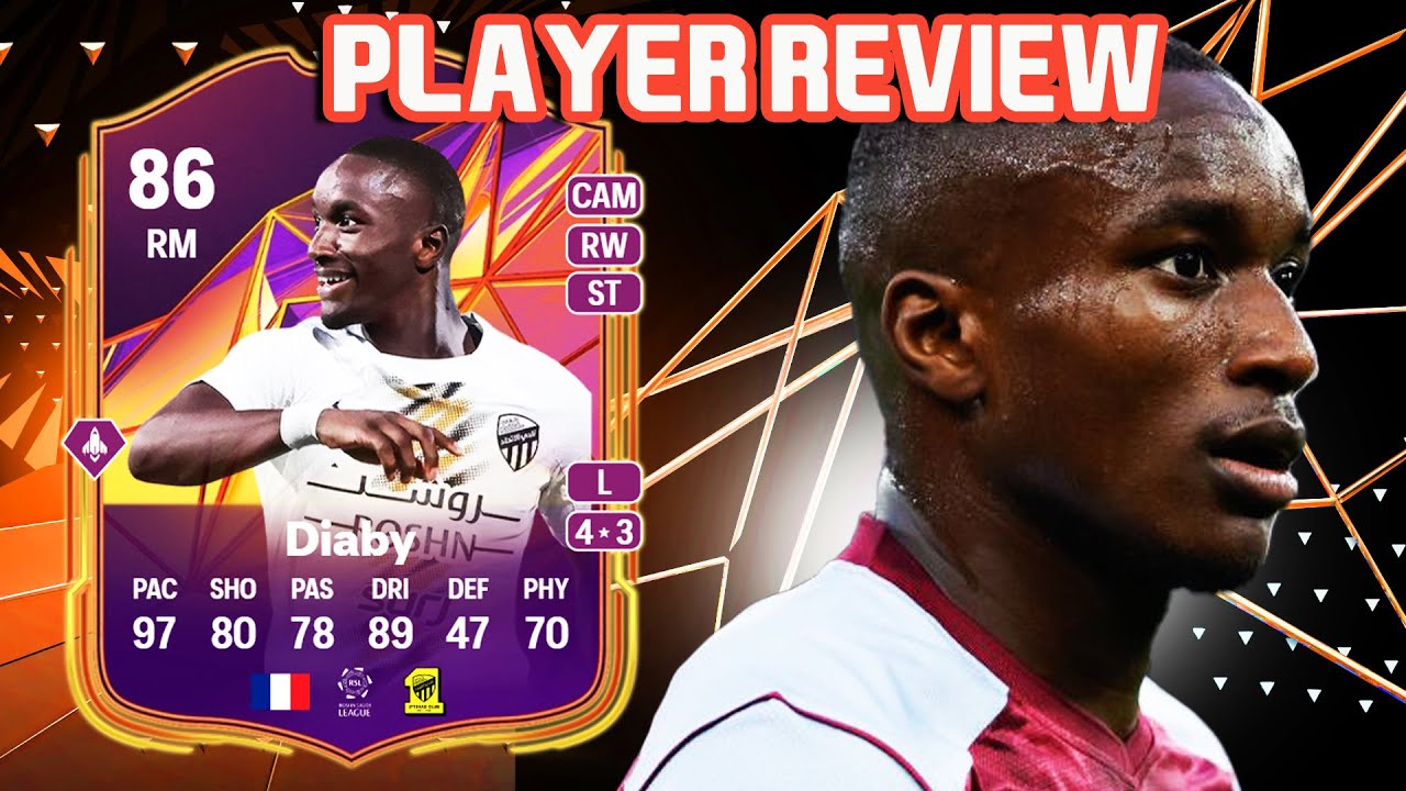 WHAT A CARD! 86 TRACK STARS DIABY PLAYER REVIEW | FC 25 Ultimate Team