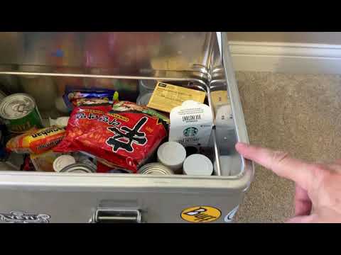 Zarges Box for Camping Food Storage!