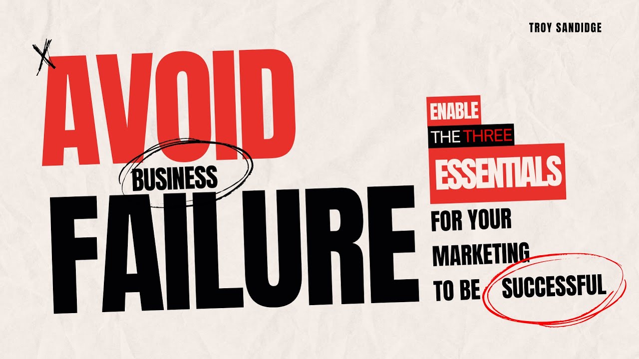 Video thumbnail for Avoid Business Failure: Optimize the Customer Journey