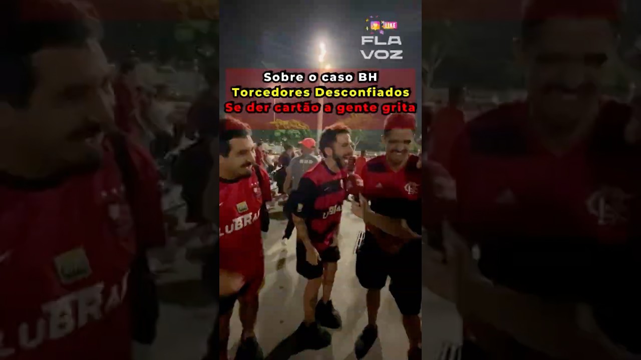 Torcedores do Flamengo desconfiados