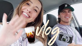 VLOG: Nashville coffee run, unboxing my new vlog camera + Trader Joe’s haul  ✨