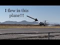 I FLEW IN THE WORLDS RAREST AIRPLANE!!!